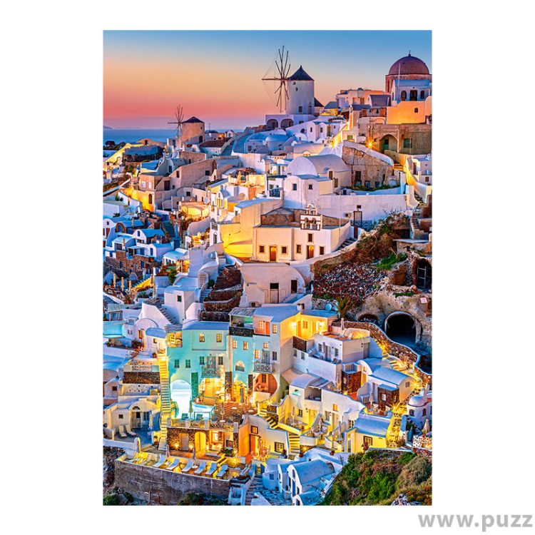 Castorland puzzle Santorini Lights 1000 κομμάτια (103522)