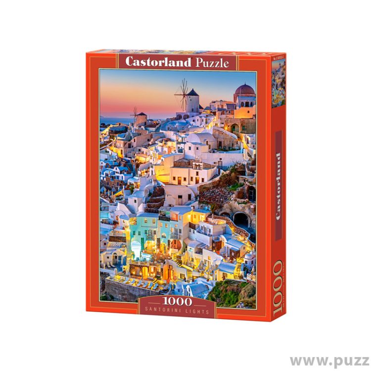Castorland puzzle Santorini Lights 1000 κομμάτια (103522)
