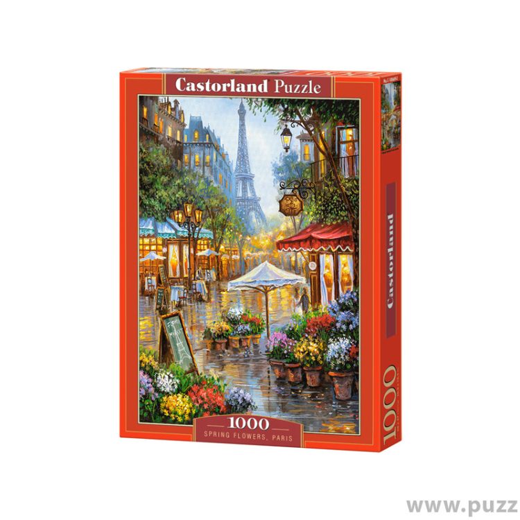 Castorland puzzle Spring Flower Paris 1000 κομμάτια (C-103669-2)