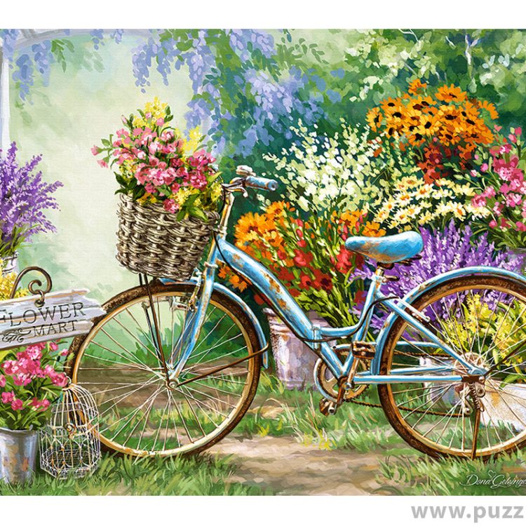 Castorland puzzle The Flower Mart 1000 κομμάτια (C-103898-2)