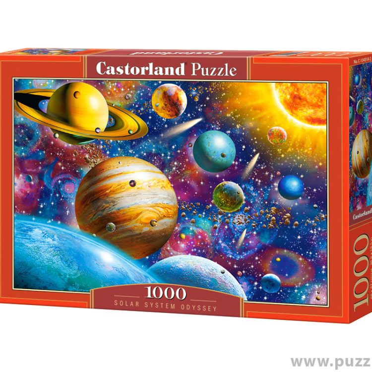 Castorland puzzle Solar System Odysey 1000 κομμάτια (C-104314-2)