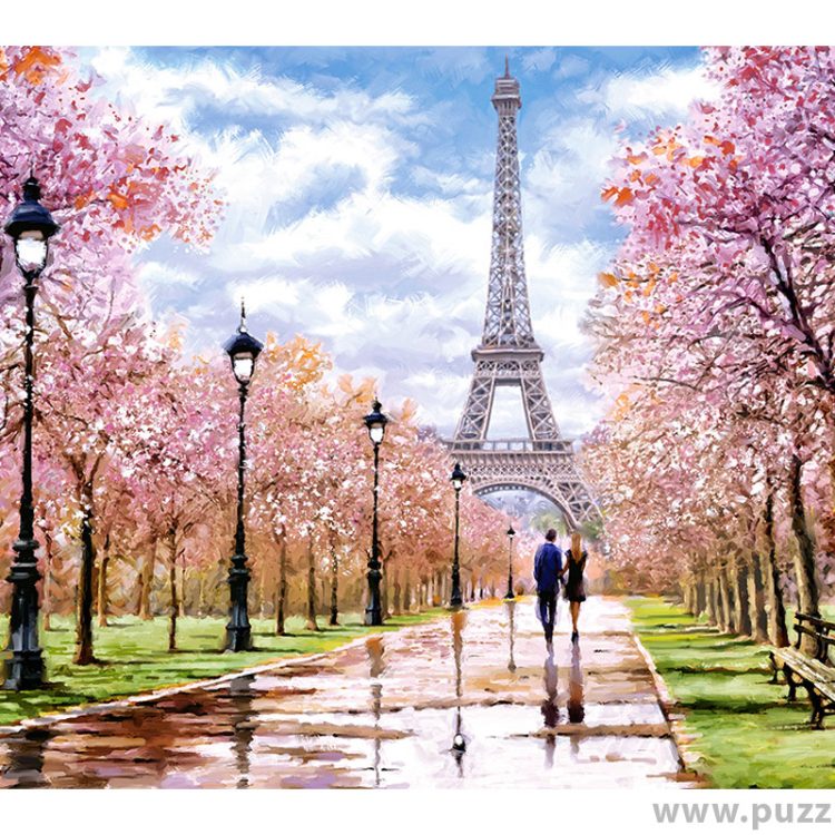Castorland puzzle Romantic Walk in Paris 1000 κομμάτια (C-104369-2)