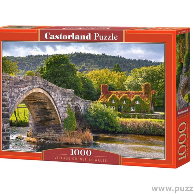 Castorland puzzle Village Corner in Wales 1000 κομμάτια (C-104673-2)