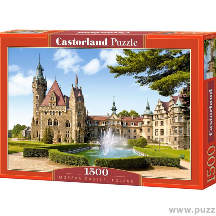 Castorland puzzle Moszna Castle, Poland 1500 κομμάτια (C-150670-2)
