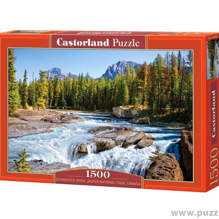 Castorland puzzle Athabasca River in Jasper National Park, Canada 1500 κομμάτια (C-150762)