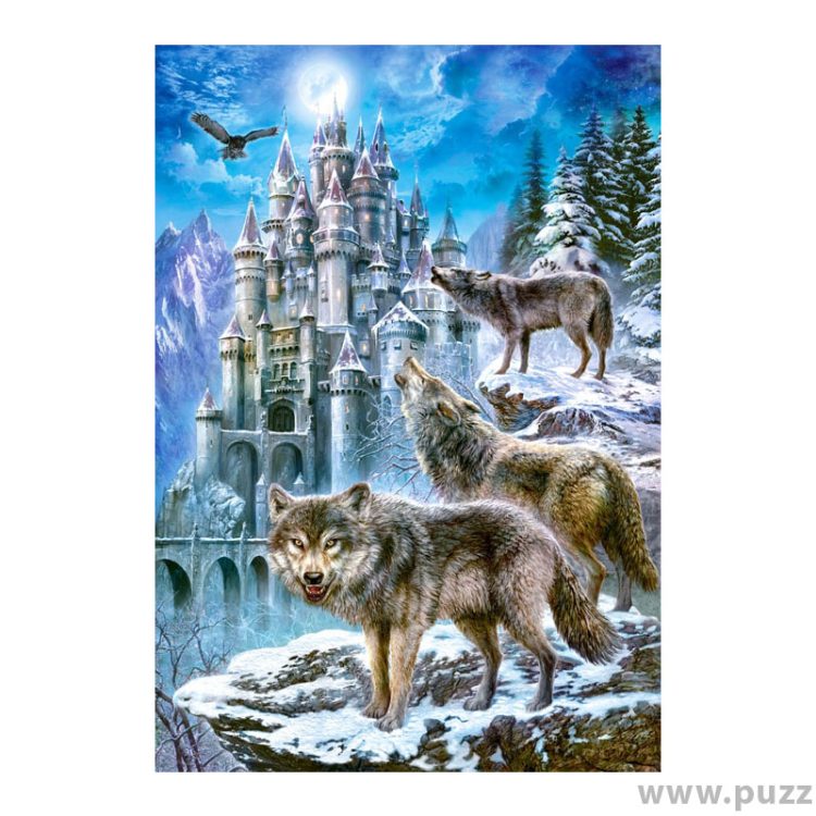 Castorland puzzle Wolves and Castle 1500 κομμάτια (C-151141-2)