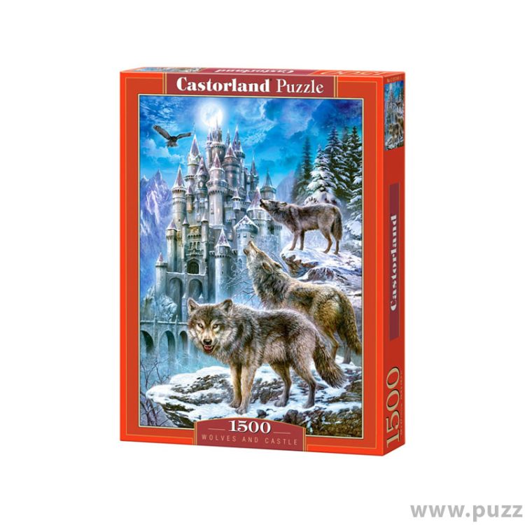 Castorland puzzle Wolves and Castle 1500 κομμάτια (C-151141-2)