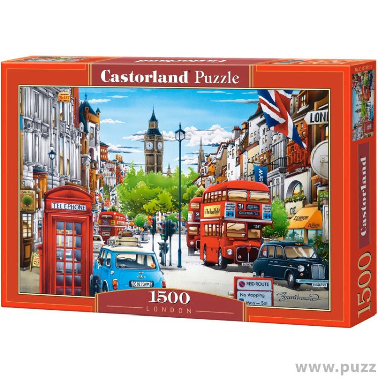 Castorland puzzle London 1500 κομμάτια (C-151271-2)