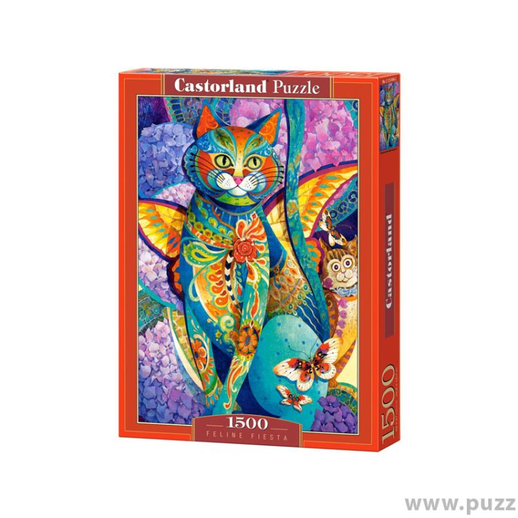 Castorland puzzle Feline Fiesta 1500 κομμάτια (C-151448-2)
