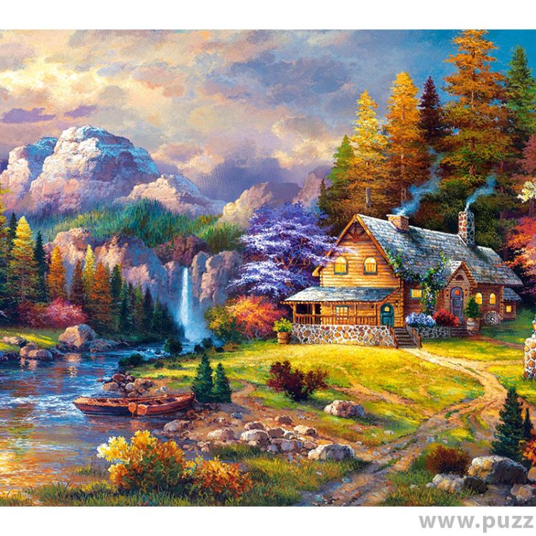 Castorland puzzle Mountain Hideaway 1500 κομμάτια (C-151462-2)