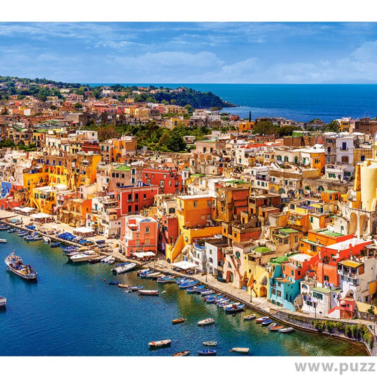 Castorland puzzle Marina Corricella Italy 1500 κομμάτια (C-151769-2)