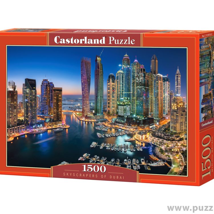 Castorland puzzle Skyscrapers of Dubai 1500 κομμάτια (C-151813-2)