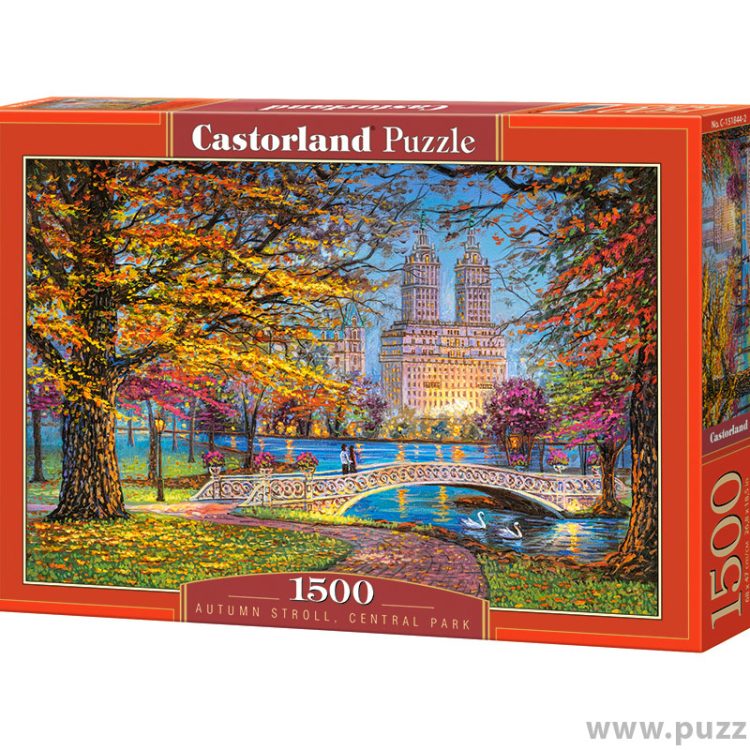 Castorland puzzle Autumn Stroll Central Park 1500 κομμάτια (C-151844-2)