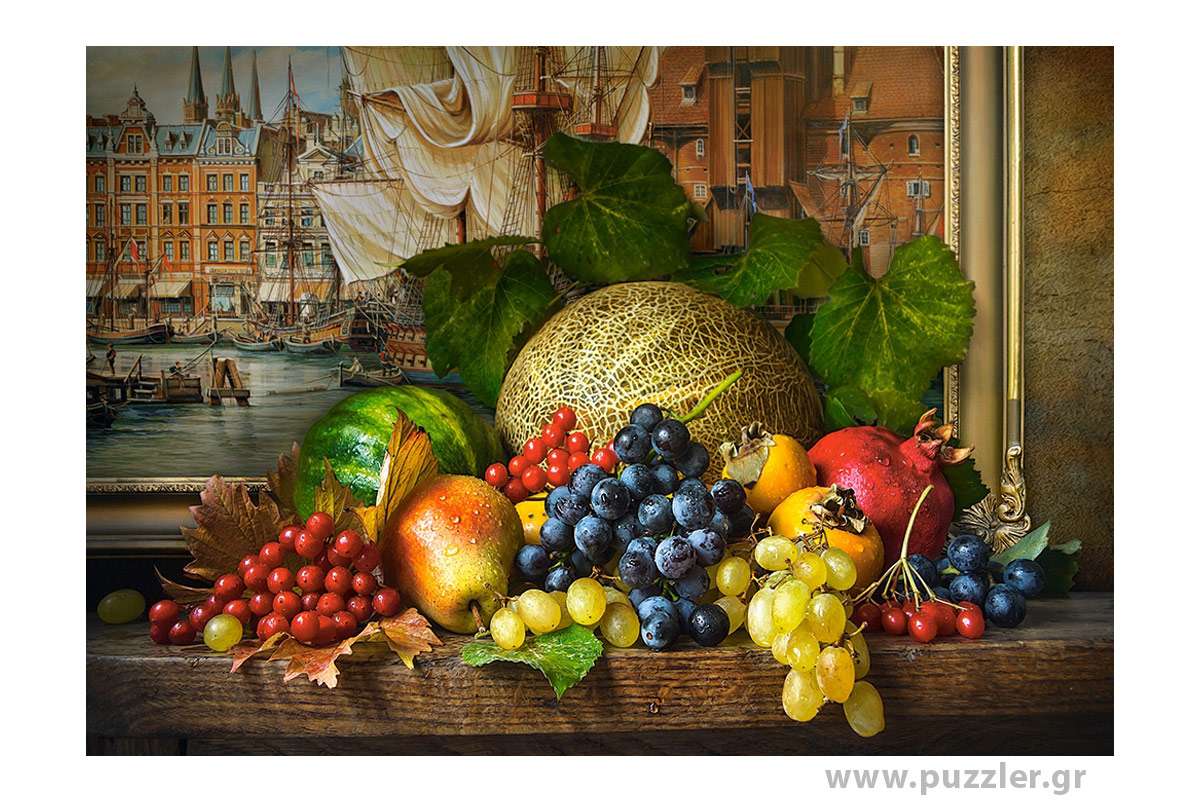Castorland puzzle Still Life with Fruits 1500 κομμάτια (C-151868-2)