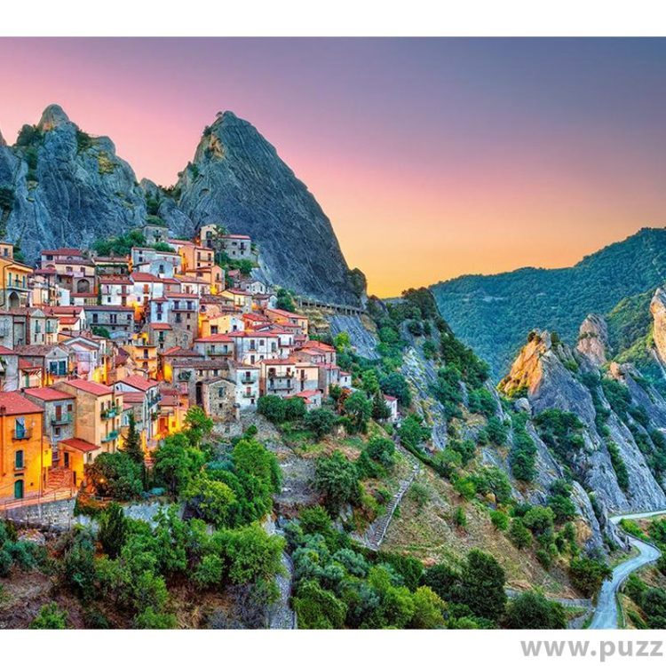 Castorland puzzle Sunrise over Castelmezzano 1500 κομμάτια (C-151912)