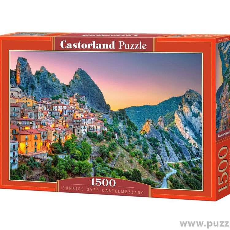 Castorland puzzle Sunrise over Castelmezzano 1500 κομμάτια (C-151912)