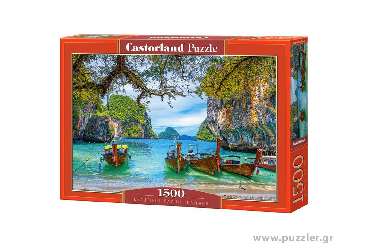 Castorland puzzle Beautiful Bay in Thailand 1500 κομμάτια (C-151936-2)