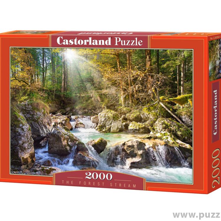 Castorland puzzle The Forest Stream 2000 κομμάτια (C-200382-2)