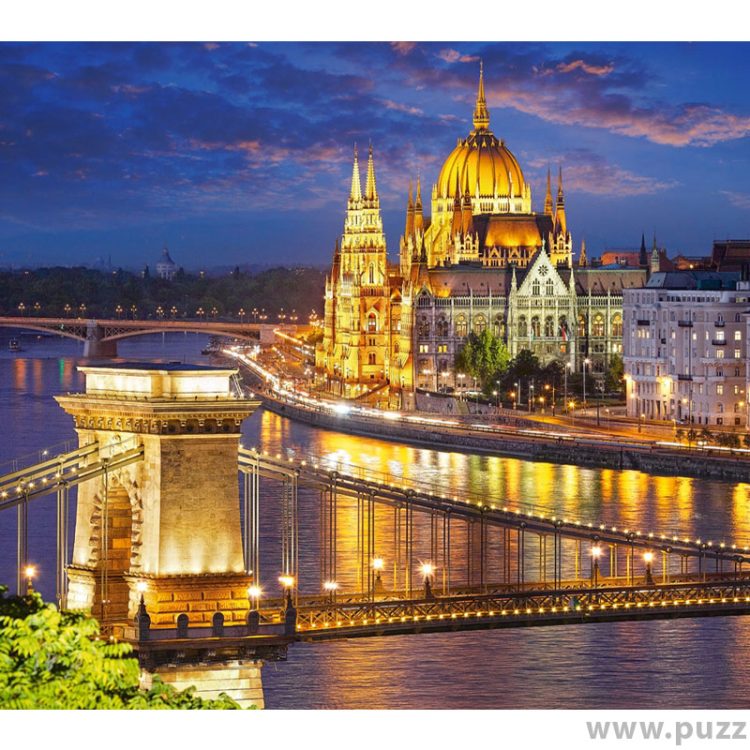 Castorland puzzle Budapest View at Dusk 2000 κομμάτια (C-200405-2)