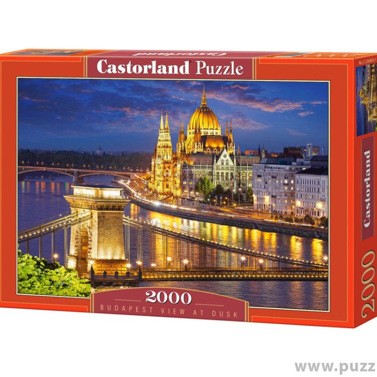 Castorland puzzle Budapest View at Dusk 2000 κομμάτια (C-200405-2)