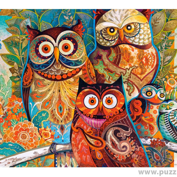 Castorland puzzle Owls 2000 κομμάτια (C-200535-2)