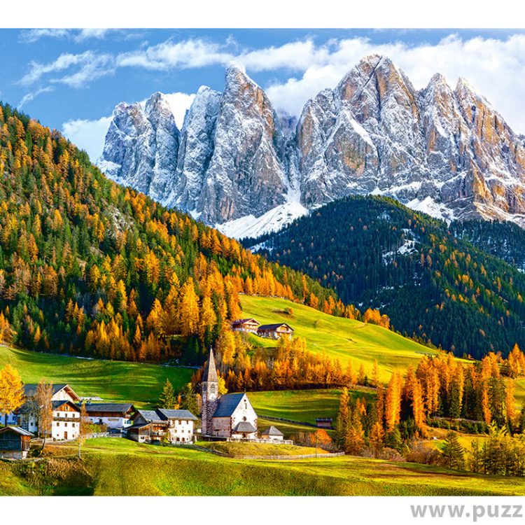 Castorland puzzle Church of St. Magdalena, Dolomites 2000 κομμάτια (C-200610-2)