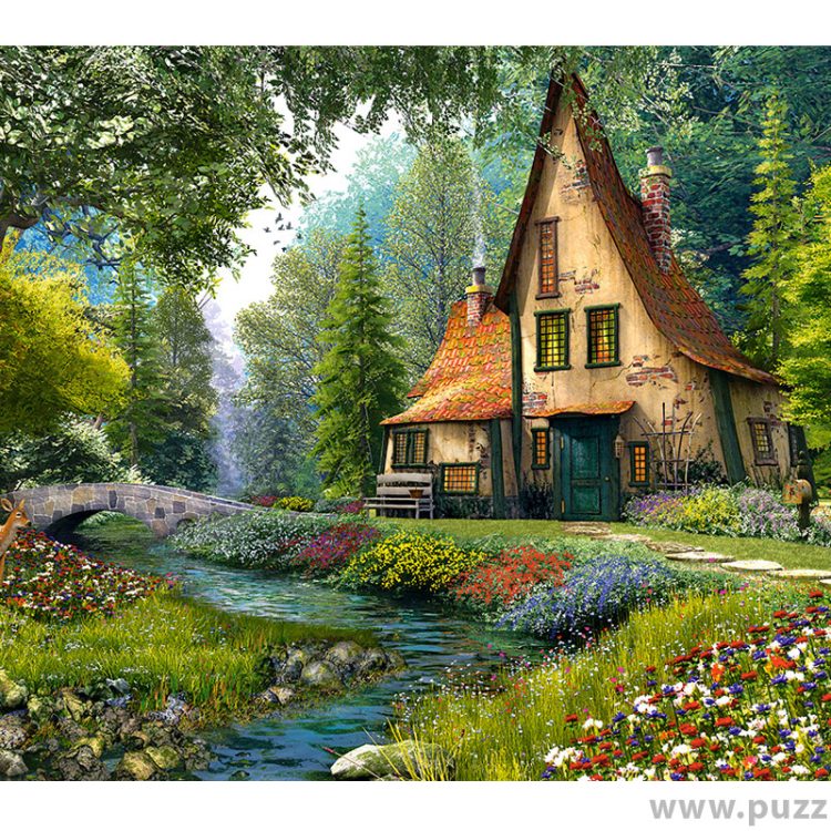 Castorland puzzle ToadStool Cottage 2000 κομμάτια (C-200634-2)