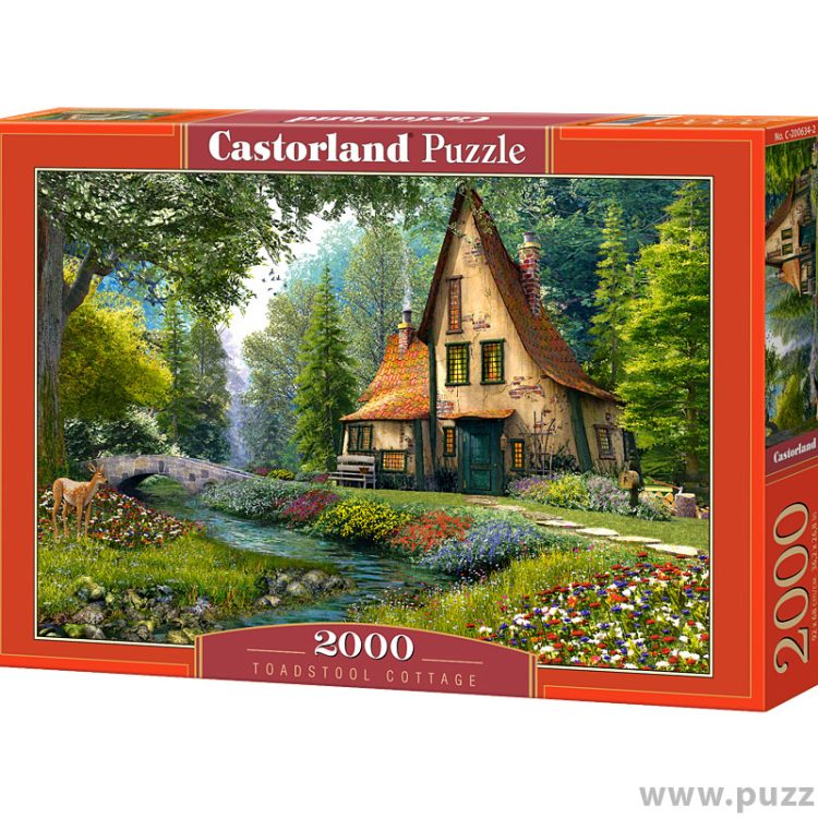 Castorland puzzle ToadStool Cottage 2000 κομμάτια (C-200634-2)
