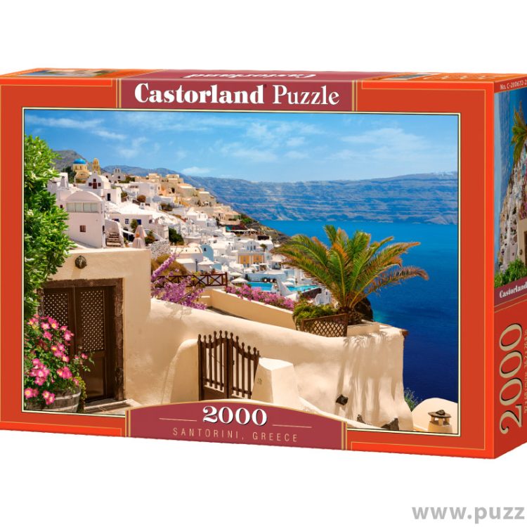 Castorland puzzle Santorini,Greece 2000 κομμάτια (C-200672-2)