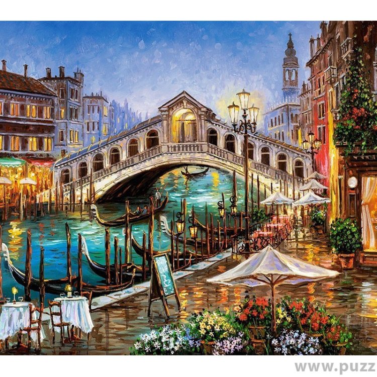 Castorland puzzle Grand Canal Bistro 2000 κομμάτια (C-200689-2)