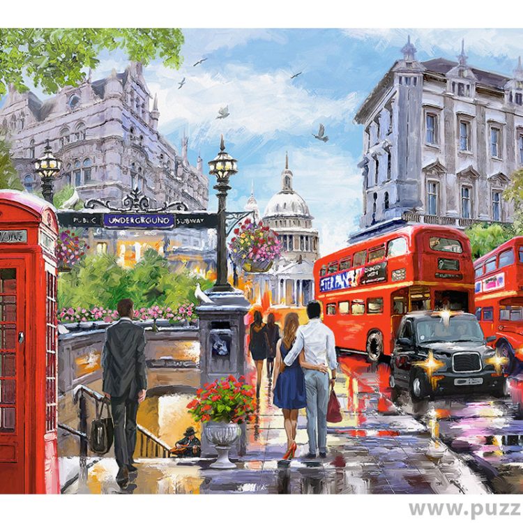 Castorland puzzle Spring in London 2000 κομμάτια (C-200788-2)