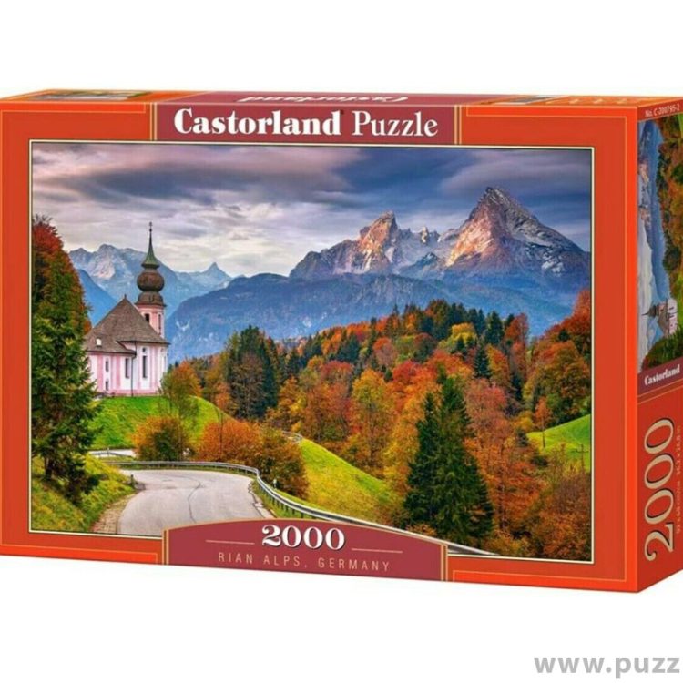 Castorland puzzle Rian Alps,Germany / Autumn In Bavarian Alps, Germany 2000 κομμάτια (C-200795)