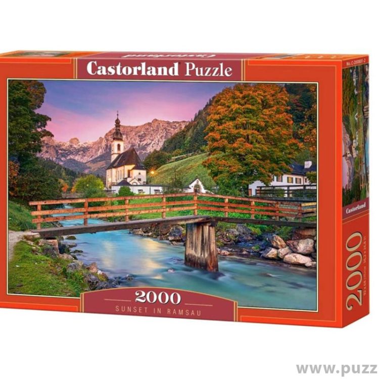 Castorland puzzle Sunset in Ramsau 2000 κομμάτια (C-200801)