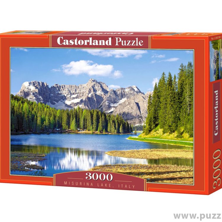Castorland puzzle Misurina Lake, Italy 3000 κομμάτια (C-300198-2)