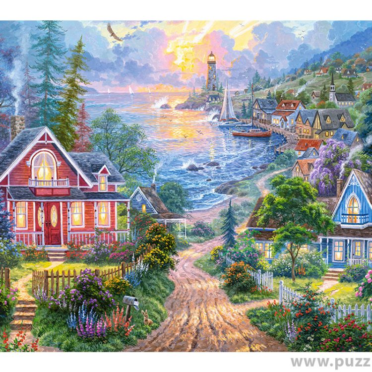 Castorland puzzle Coastal Living 1500 κομμάτια (C-151929)