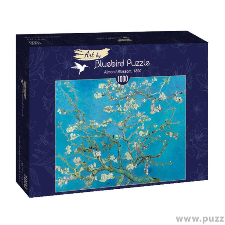 Bluebird puzzle Vincent Van Gogh - Almond Blossom, 1890 1000 κομμάτια