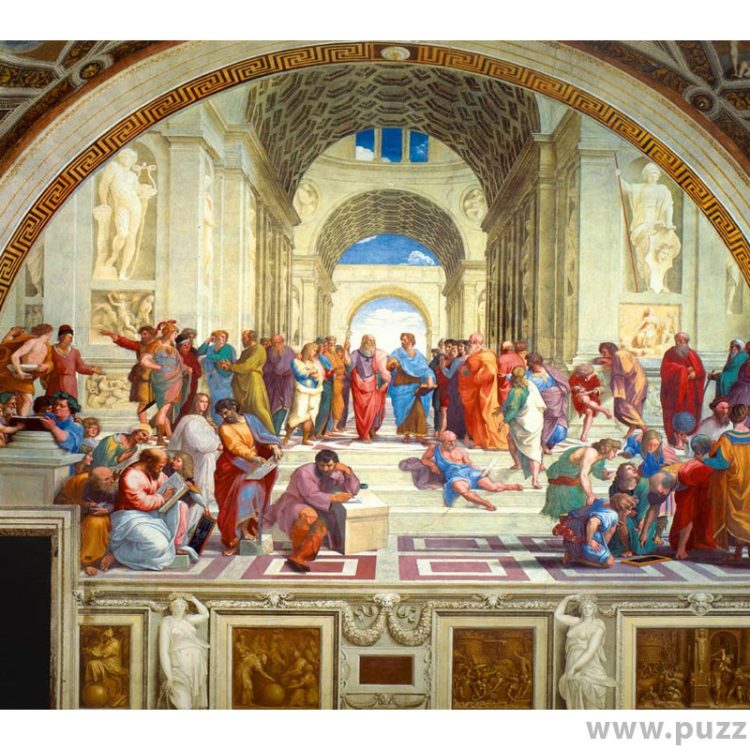 Bluebird puzzle Raphael - The School of Athens, 1511 1000 κομμάτια