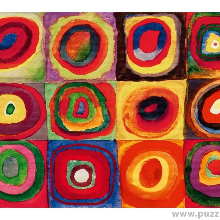 Bluebird puzzle Kandinsky - Colour Study, 1913 1000 κομμάτια