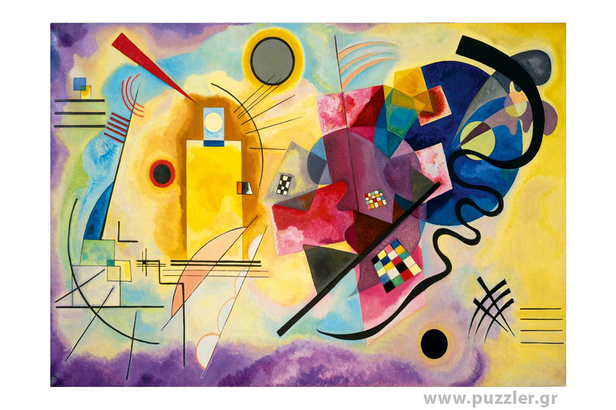 Bluebird puzzle Kandinsky - Gelb-Rot-Blau, 1925 1000 κομμάτια