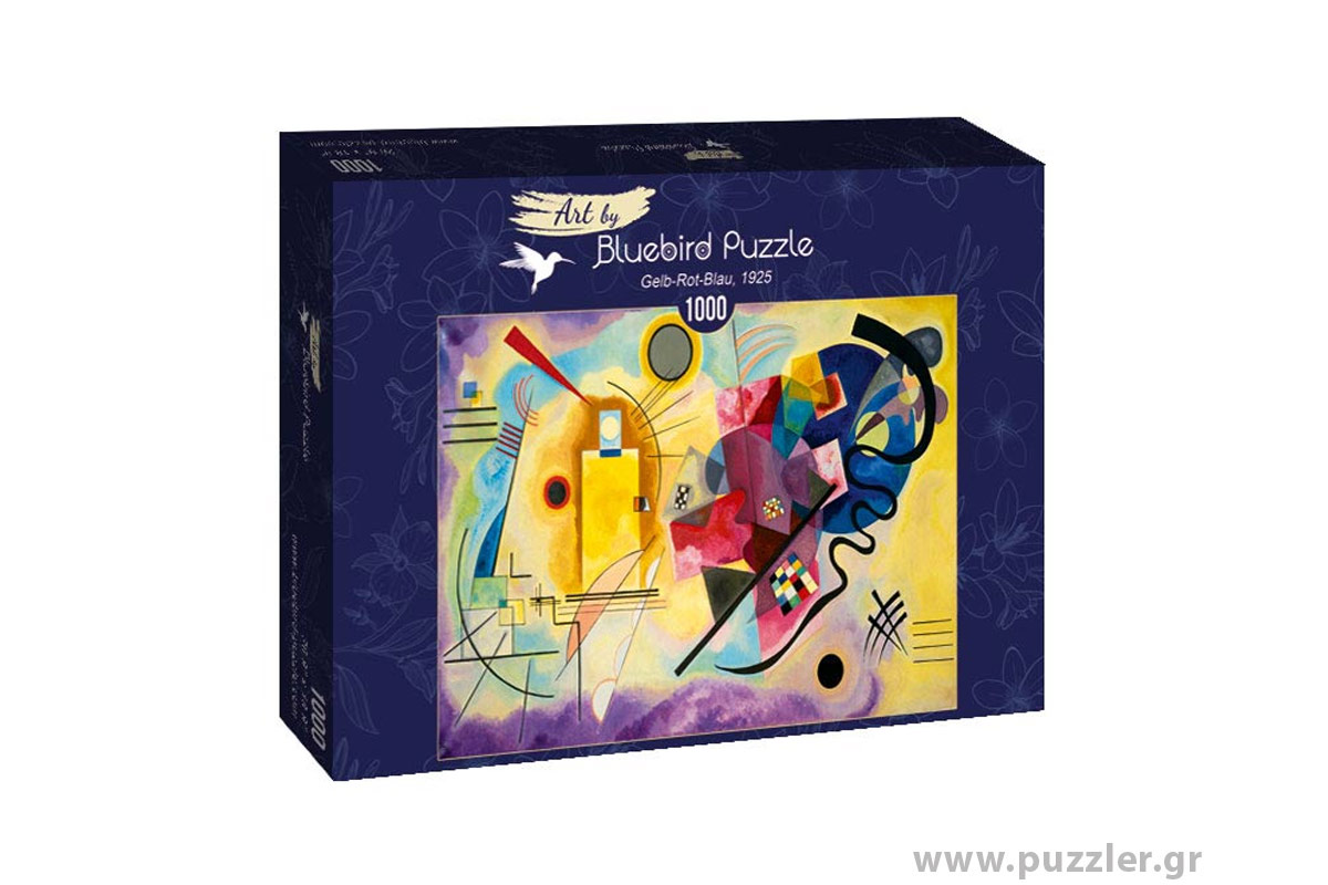 Bluebird puzzle Kandinsky - Gelb-Rot-Blau, 1925 1000 κομμάτια