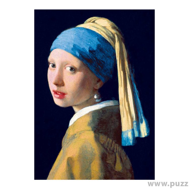 Bluebird puzzle Vermeer- Girl with a Pearl Earring, 1665 1000 κομμάτια
