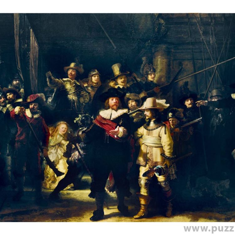 Bluebird puzzle Rembrandt - The Night Watch, 1642 1000 κομμάτια