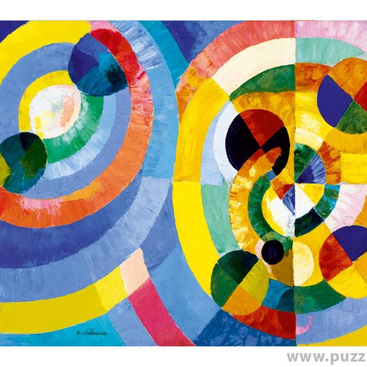 Bluebird puzzle Robert Delaunay - Circular Forms, 1930 1000 κομμάτια
