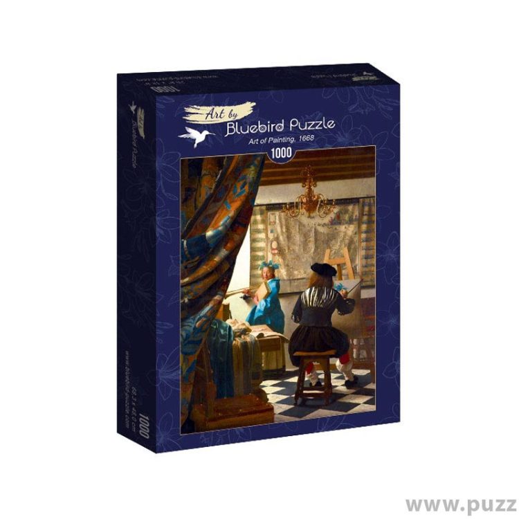Bluebird puzzle Johannes Vermeer - Art of Painting, 1668 1000 κομμάτια