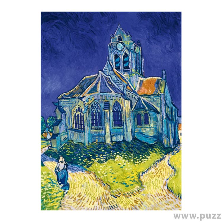 Bluebird puzzle Vincent Van Gogh - The Church in Auvers-sur-Oise, 1890 1000 κομμάτια
