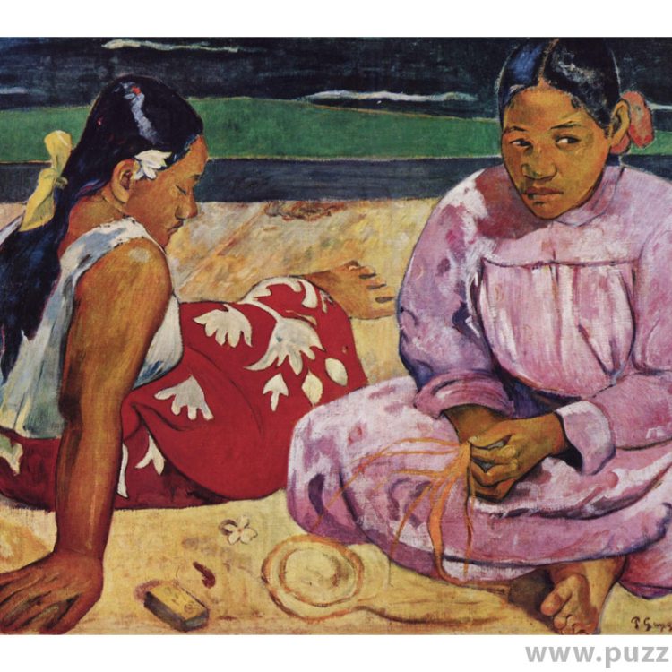 D-Toys puzzle Paul Gauguin - Tahitian Women on the Beach 1000 κομμάτια