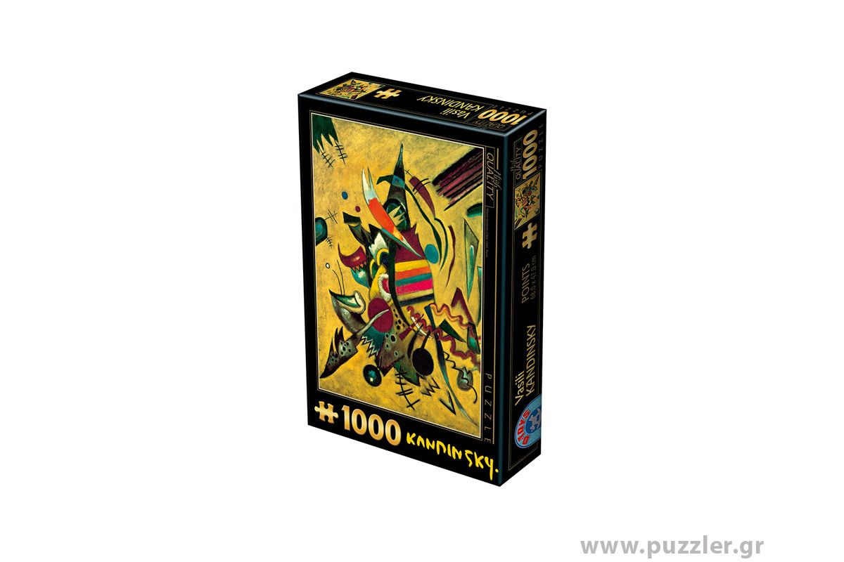 D-Toys puzzle Wassily Kandinsky - The Points 1000 κομμάτια