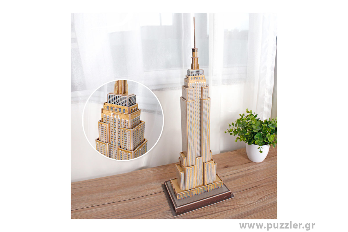 Cubic Fun 3D Puzzle C246h Empire State Building 54 κομμάτια