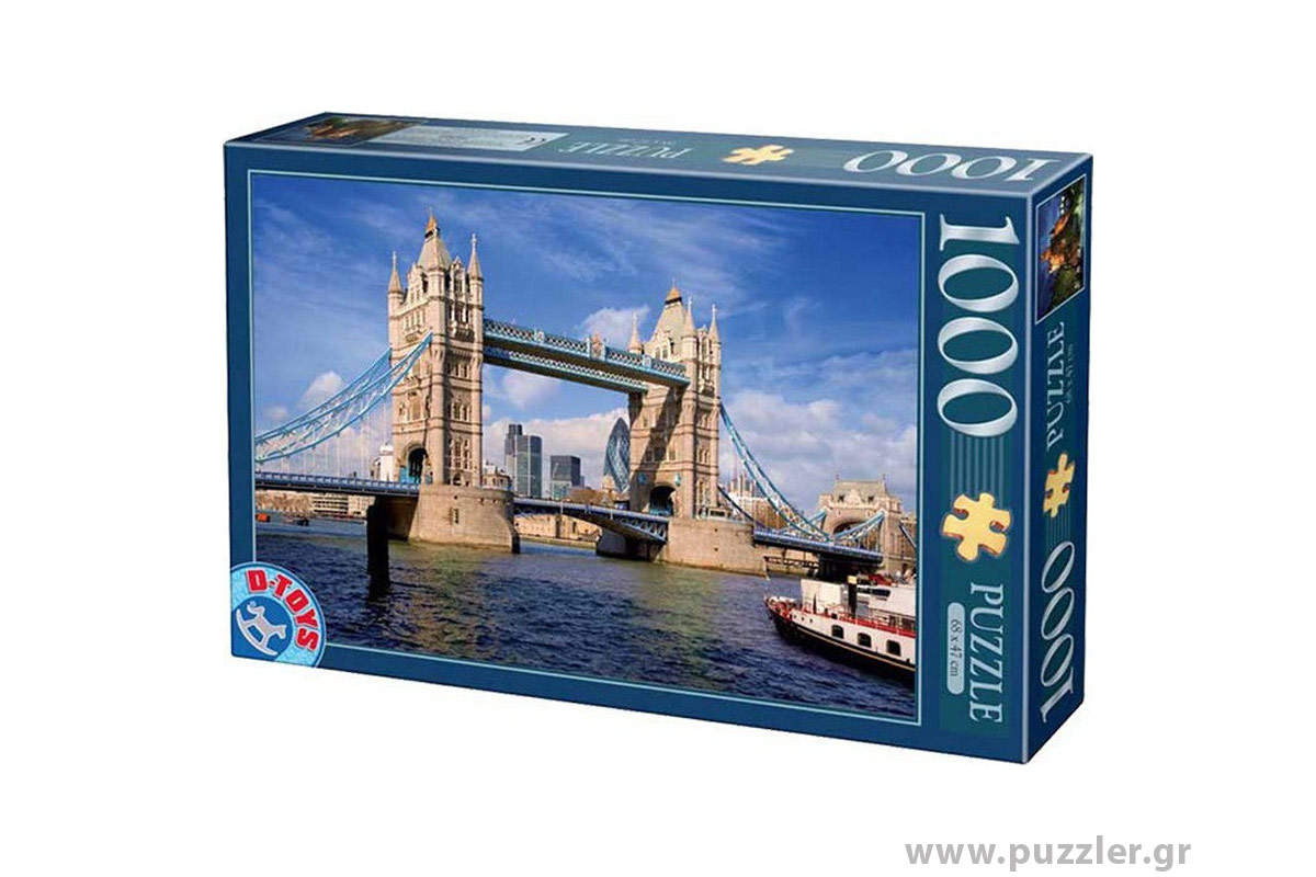 D-Toys puzzle Tower Bridge, London 1000 κομμάτια